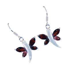 Victoria Red Featherlight Earrings for Glam Everyday Wear