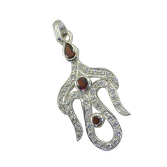 Victoria Red Pendant - Stunning Gemstone Fashion Jewelry