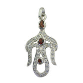 Victoria Red Pendant - Stunning Gemstone Fashion Jewelry Garnet Red Red