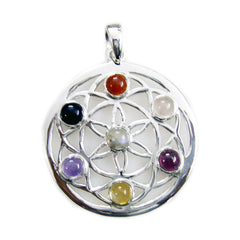 Scarlett Victorian Multicolor Pendant for Stylish Wear Multi Stone multicolor Multicolor