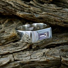 Nella Victorian Purple Solitaire Ring