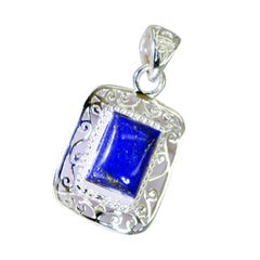 Penelope Vintage Blue Pendant with Intricate Design