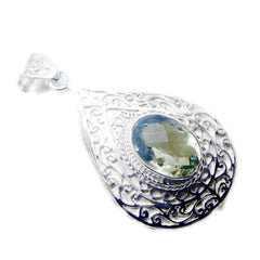 María Light Green Vintage Statement Pendant