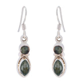 Violet Grey Dangle Earrings by Violet for Stylish Looks Labradorite Gray Dangle