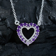 Violet Purple Sophisticated Featherlight Pendant