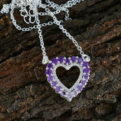 Violet Purple Sophisticated Featherlight Pendant