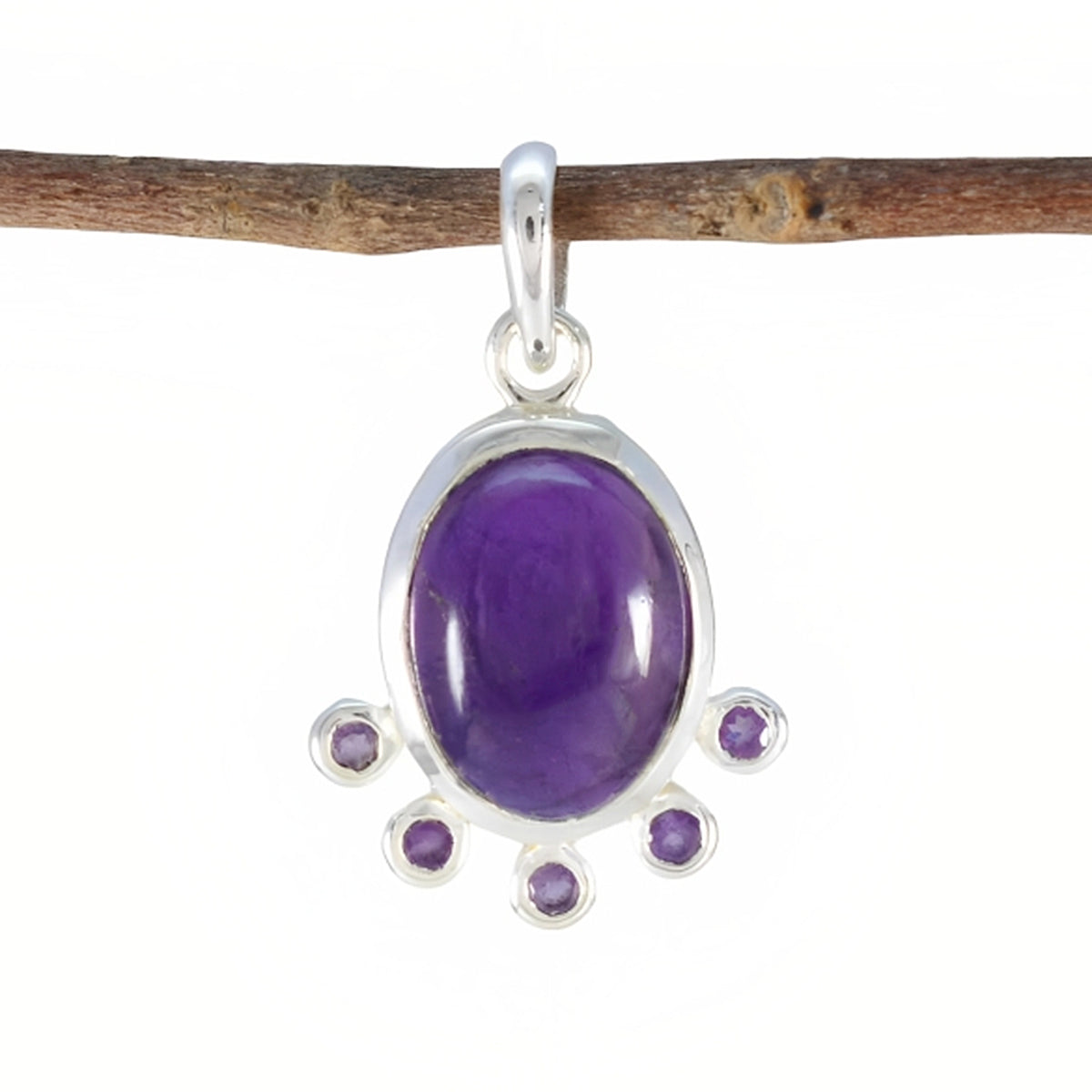 Harper Amethyst Pendant - Wedding Dainty Jewelry Multi Stone multicolor Multicolor