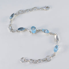 Elena Whisper-Thin Blue Bracelet for Everyday Style
