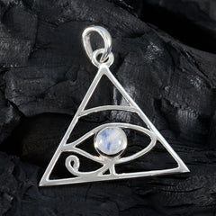 Ivana Whisper-Thin Pendant Jewelry with Triangle Eye Design