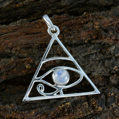 Ivana Whisper-Thin Pendant Jewelry with Triangle Eye Design