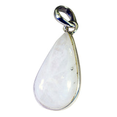 Andrea White Bubble Pendant Teardrop Gemstone Jewelry