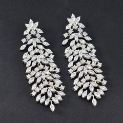 Araya White Chunky Stud Earrings for Every Occasion