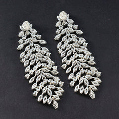 Araya White Chunky Stud Earrings for Every Occasion