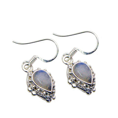 Constanza White Dangle Earrings for Everyday Glam