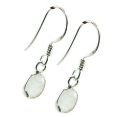 Nayara White Gemstone Earrings for Everyday Glam