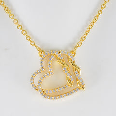 Camila White Gemstone Pendant for Elegant Style