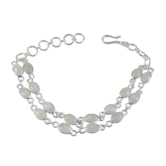 Marie White Links Party Bracelet for Chic Elegance