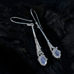 Alice White Solitaire Dangle Earrings for Everyday Glam