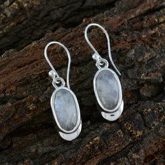 Mariana White Solitaire Dangle Earrings for Glam Style