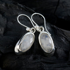 Mariana White Solitaire Dangle Earrings for Glam Style