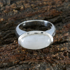 Isla White Solitaire Ring for Everyday Elegance