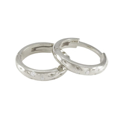 Maria White Stud Earrings - Elegant Everyday Style