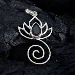 Daniela Wire Rope Pendant Necklace with Gemstone Detail