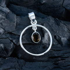 Yasmin Brown Pendant Sterling Silver Gemstone Jewelry