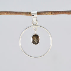 Yasmin Brown Pendant Sterling Silver Gemstone Jewelry