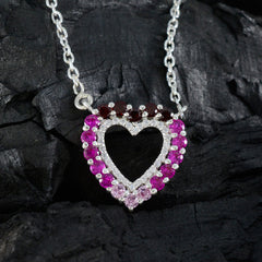 Yasmin Featherlight Charm Heart Pendant Necklace