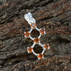 Micaela Yellow Armor Pendant - Stylish Gemstone Jewelry