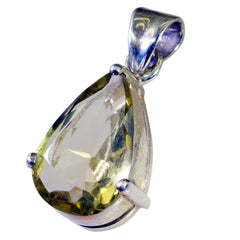 Victoria Yellow Bubble Pendant Necklace for Everyday Glam