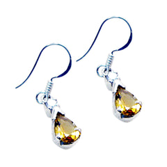 Isla Yellow Dangle Earrings for Everyday Glam