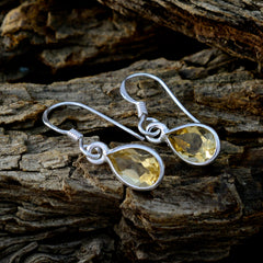 Hannah Yellow Dangle Earrings India - Stylish Fashion Jewelry