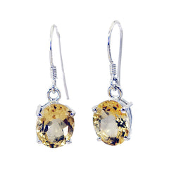 Eva Yellow Dangle Earrings for Everyday Glam