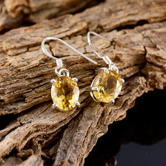 Eva Yellow Dangle Earrings for Everyday Glam