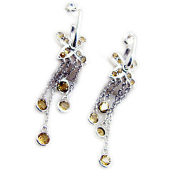 Victoria Yellow Dangle Earrings for Elegant Style