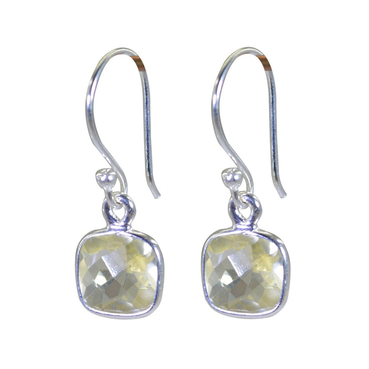 Bianca Yellow Dangle Earrings for Stylish Elegance Citrine Yellow Dangle