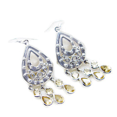 Yasmin Yellow Dangle Earrings for Vibrant Styles