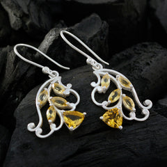 Isabelle Yellow Dangle Earrings for Chic Style