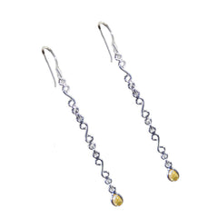 Nora Yellow Dangle Earrings for a Fashionable Look