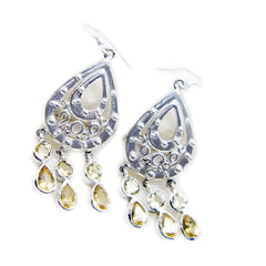 Yasmin Yellow Dangle Earrings for Vibrant Styles