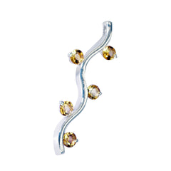 Katharina Yellow Eternity Pendant for Chic Style