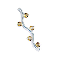 Katharina Yellow Eternity Pendant for Chic Style