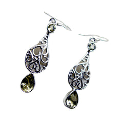 Isla Yellow Featherlight Dangle Earrings for Stylish Looks