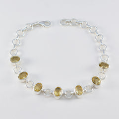Bianca Yellow Gemstone Bracelet for Sister