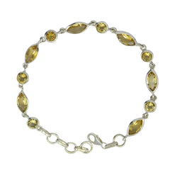 Sofia Yellow Gemstone Bracelet for Everyday Glam