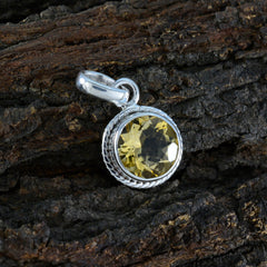 Natalia Yellow Rope-Wire Whisper-thin Pendant