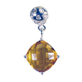 Yasmin Yellow Armor Tiny Pendant Citrine Yellow Yellow