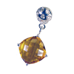 Yasmin Yellow Armor Tiny Pendant